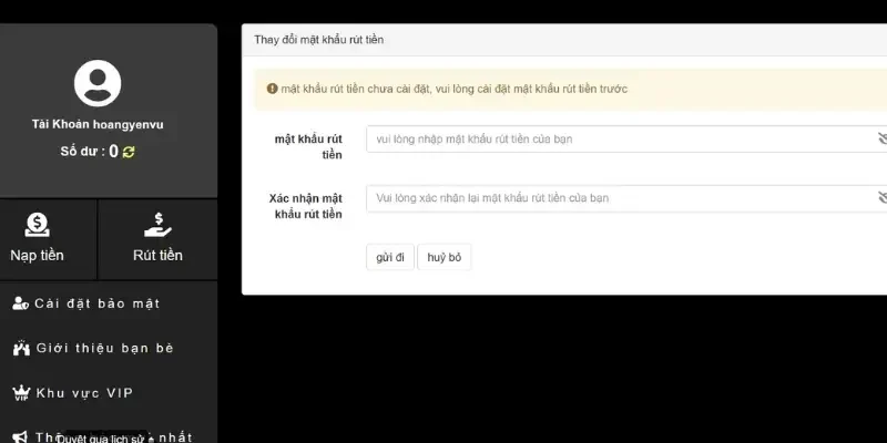 Chú ý quan trọng cho thủ tục nhận thưởng tại nhà cái King88